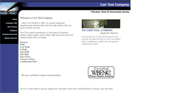 Desktop Screenshot of carrtool.com