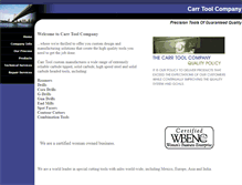 Tablet Screenshot of carrtool.com